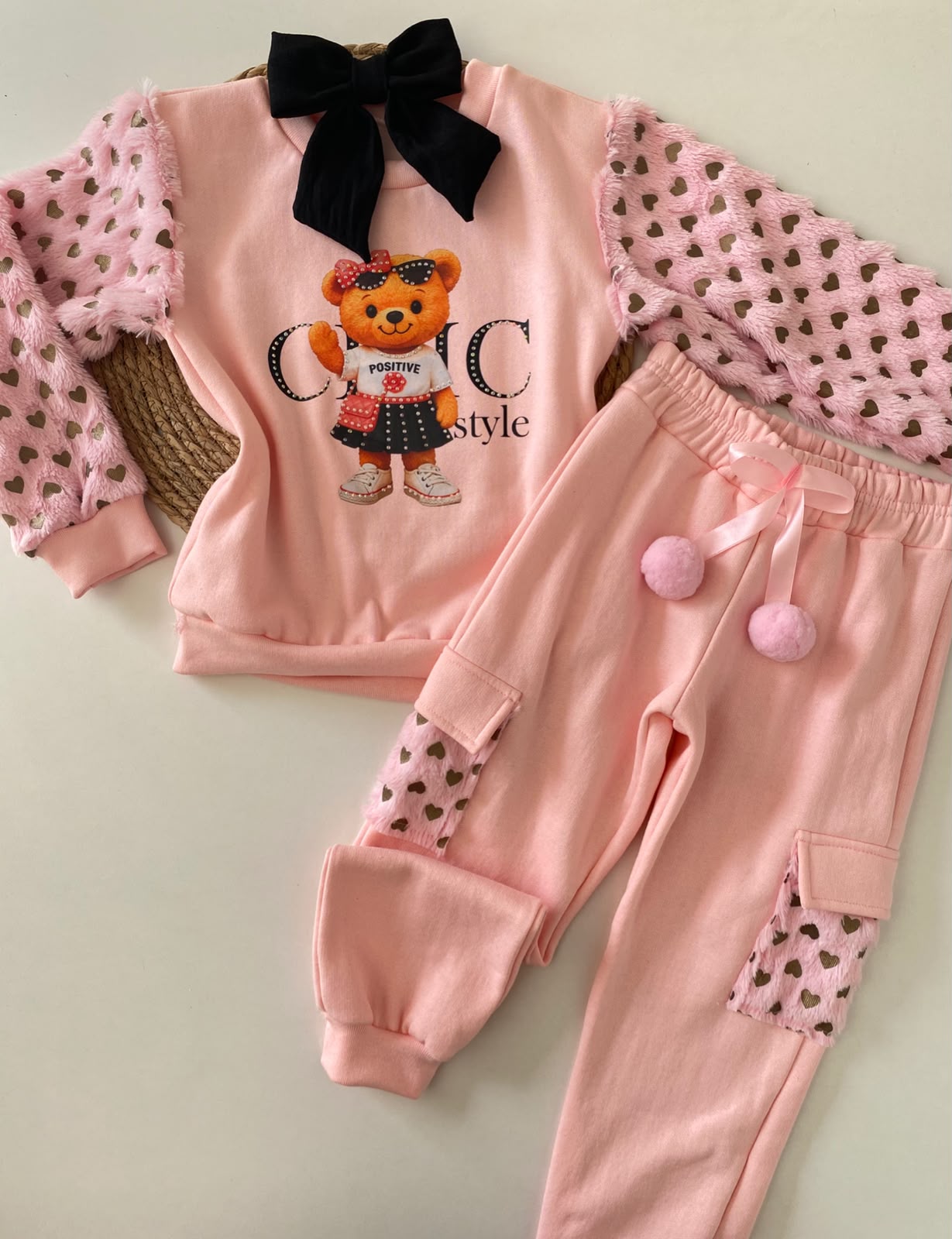 Conjunto ursinho pelúcia